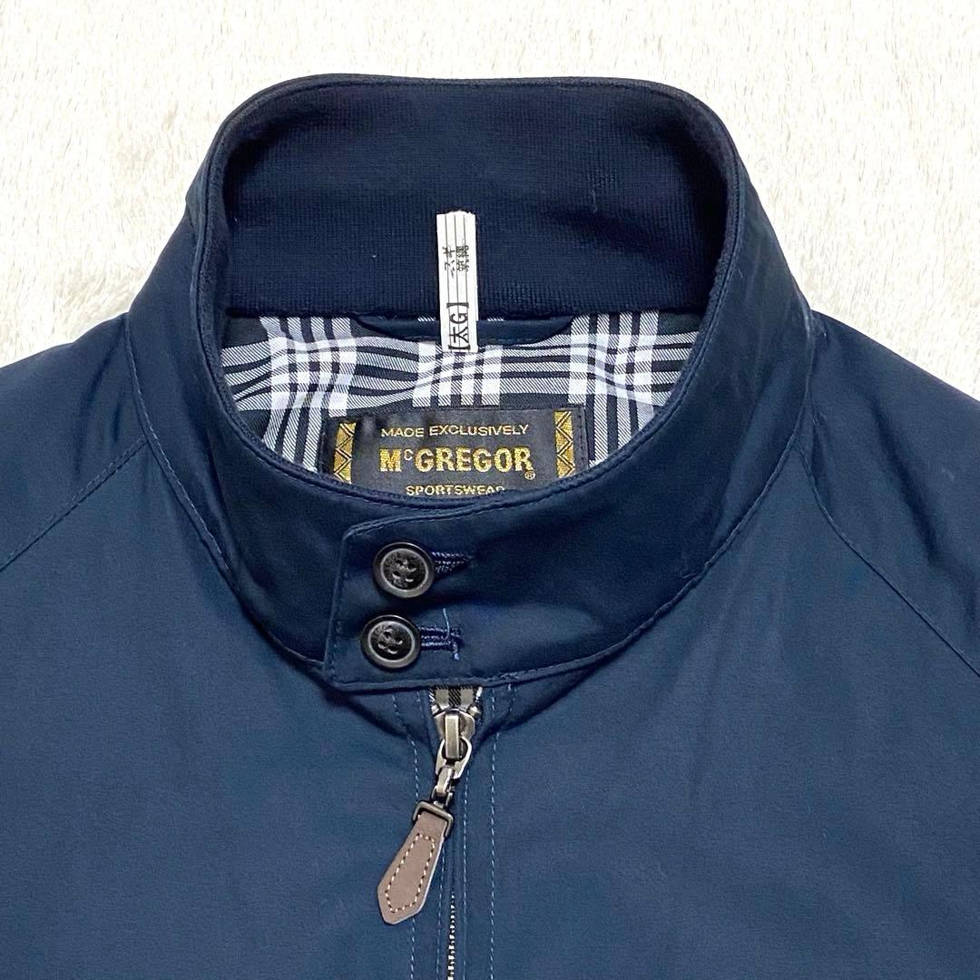 マックレガー スイングトップ ドリズラー ネイビー 裏地チェック G9型