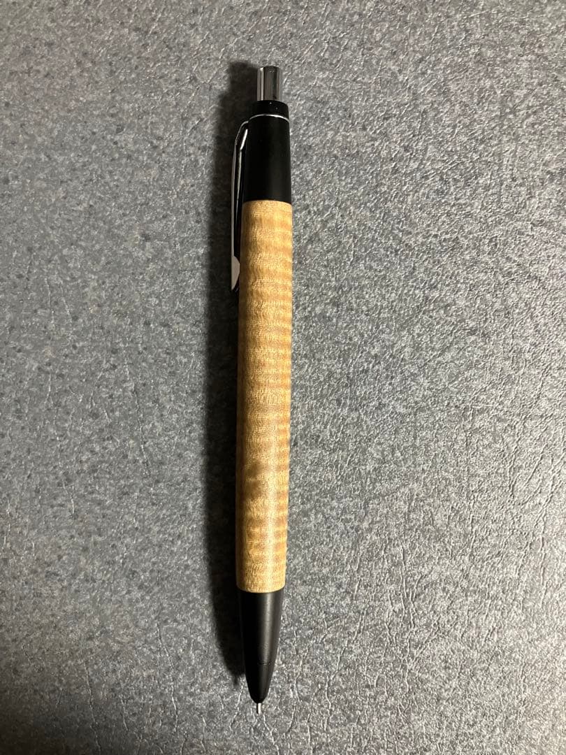 野原工芸　シャーペン　栃縮杢　新型