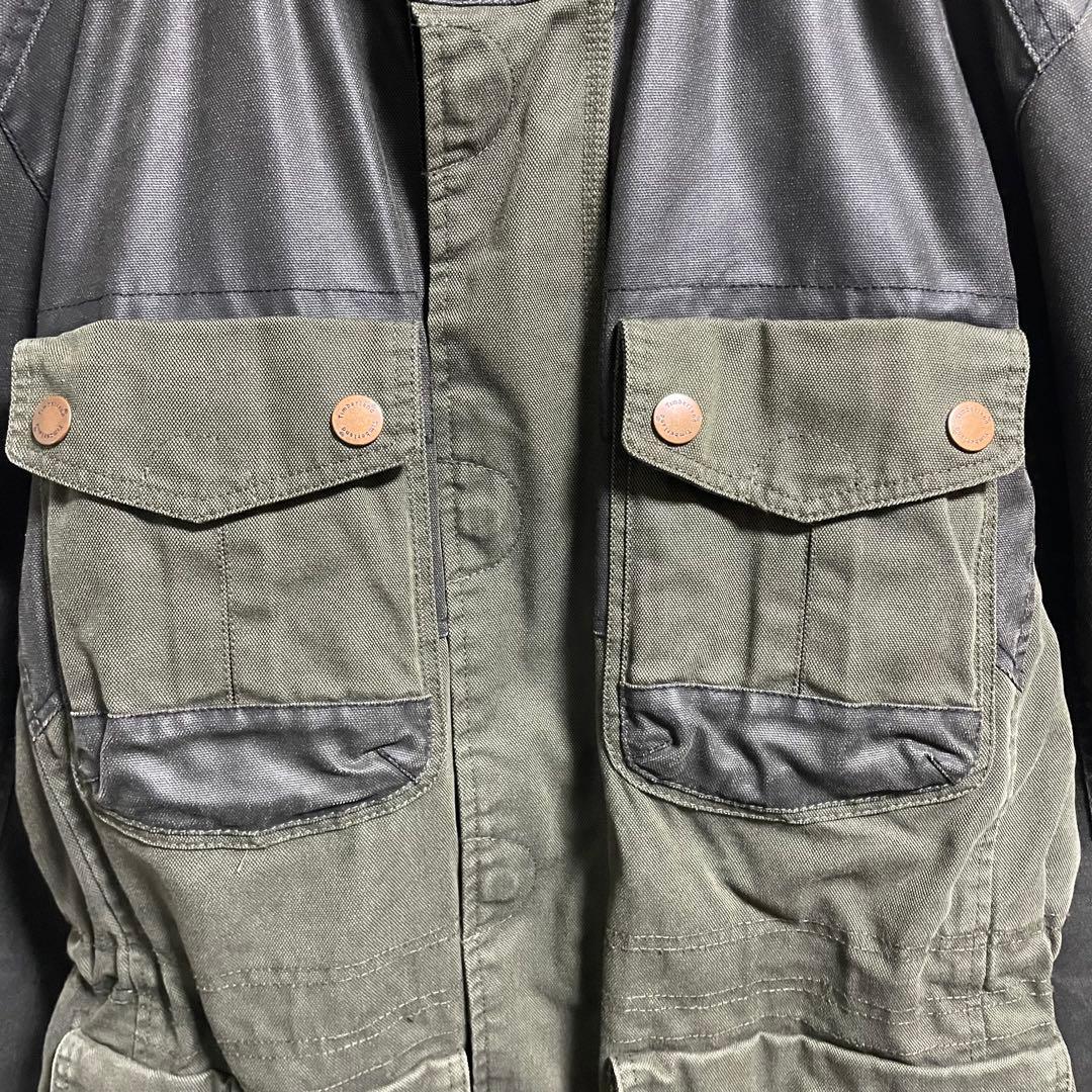 Timberland ハンティングジャケット　ダック地メンズLサイズ