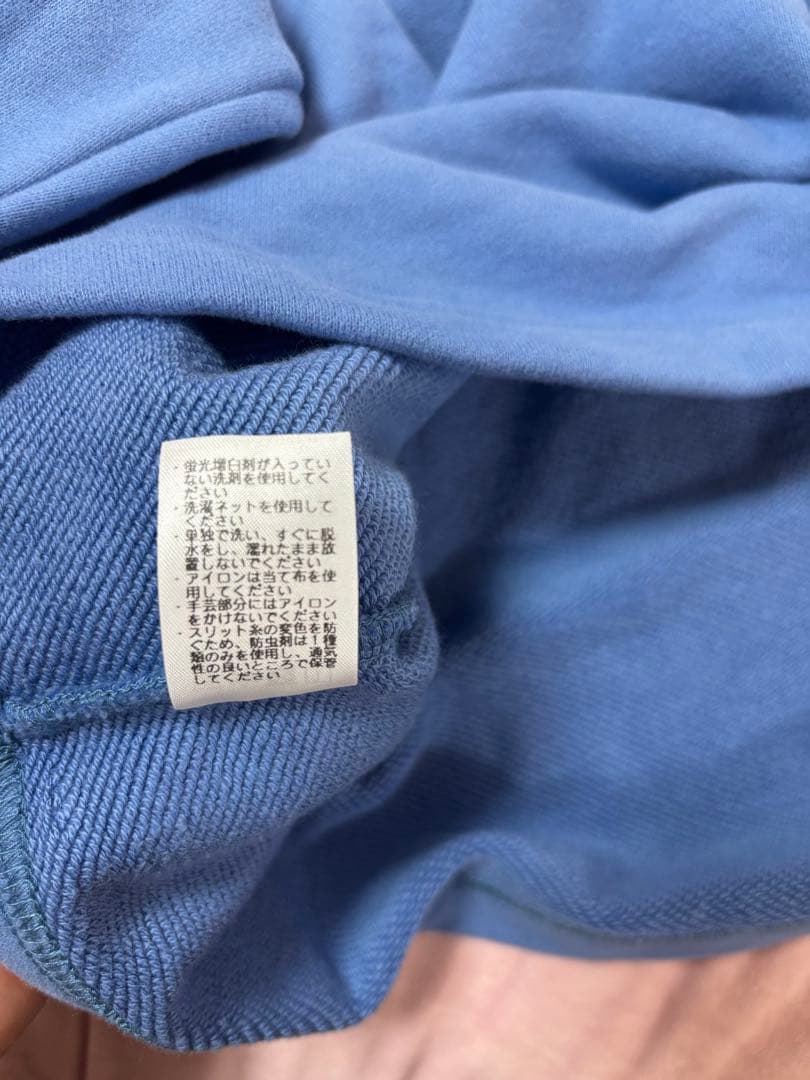 familiar 新品未使用トレーナー 160 ブルー　タグ付き