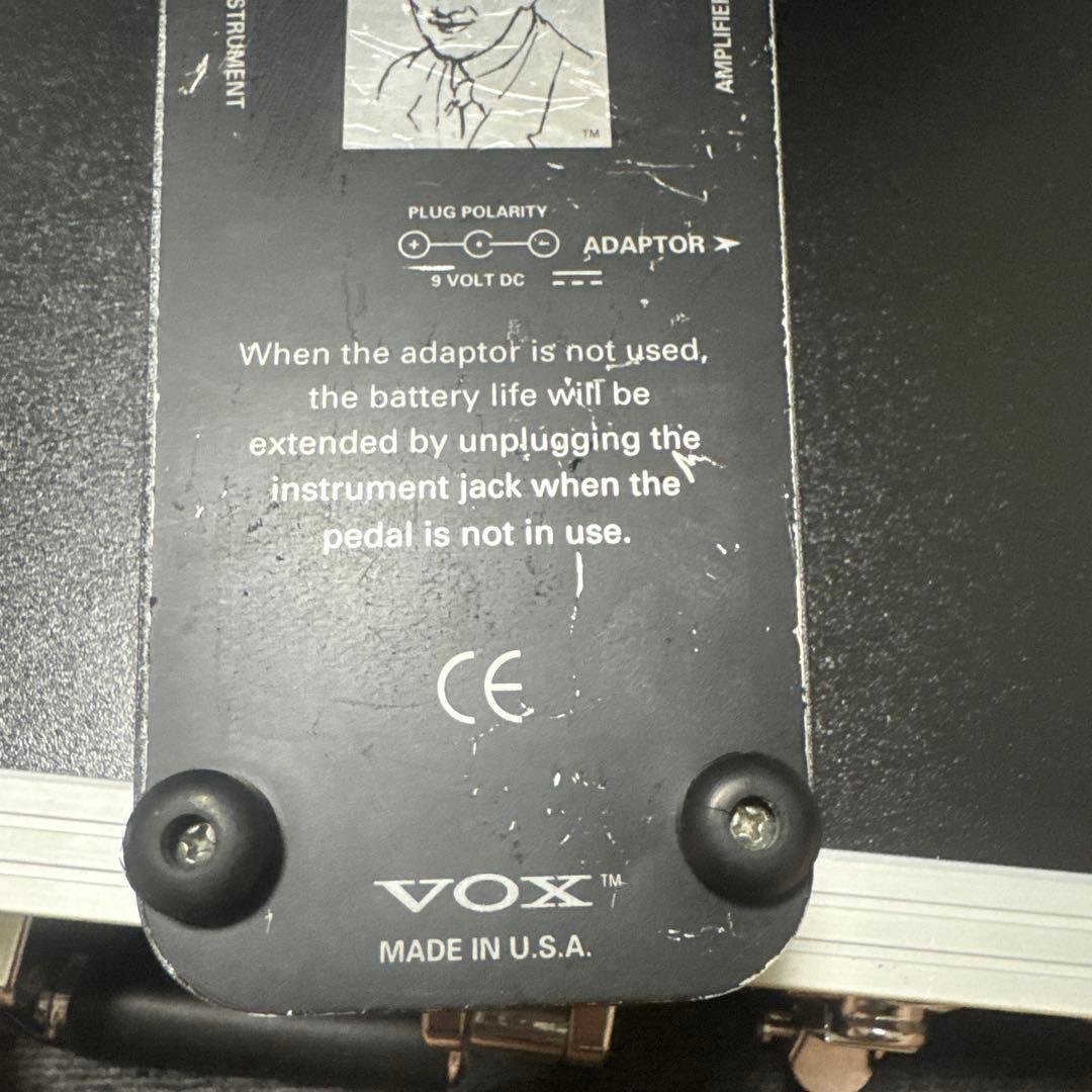 VOX ワウペダル クローム仕上げ