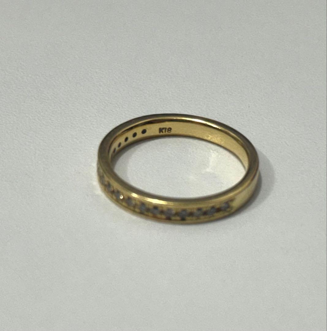 k18 エタメレダイヤ12号リング