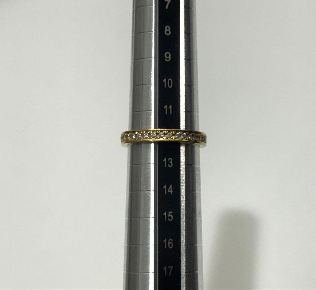 k18 エタメレダイヤ12号リング