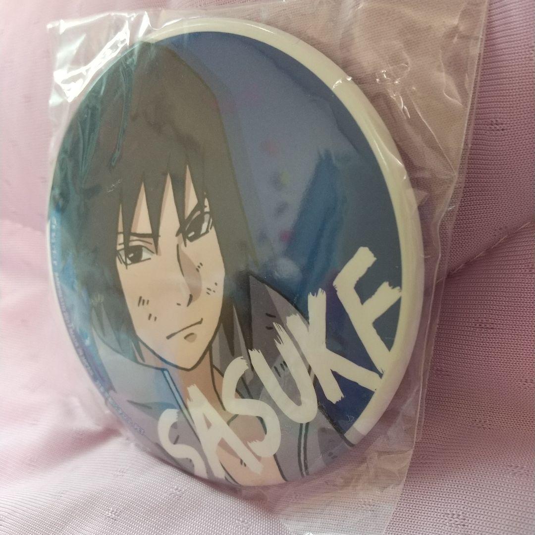 NARUTO セガ プライズ 缶バッジ うちはサスケ