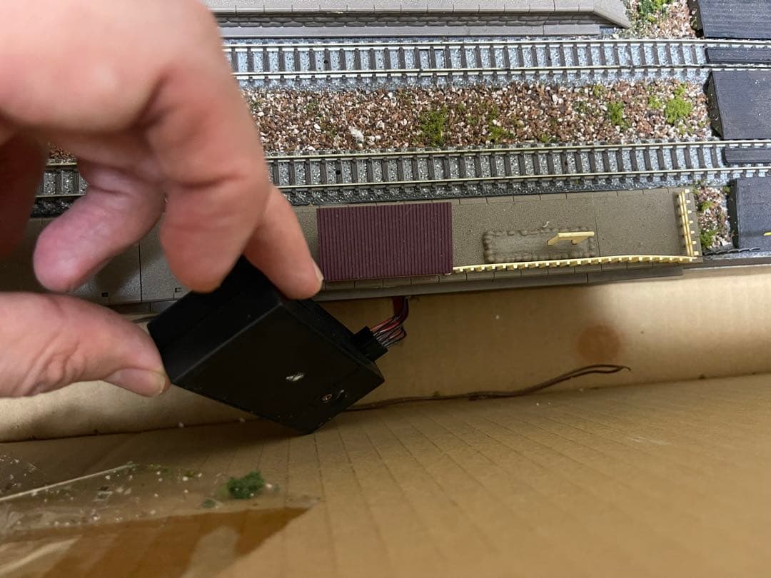 ジオラマ 線路 Nゲージ 120x60cm 現状品