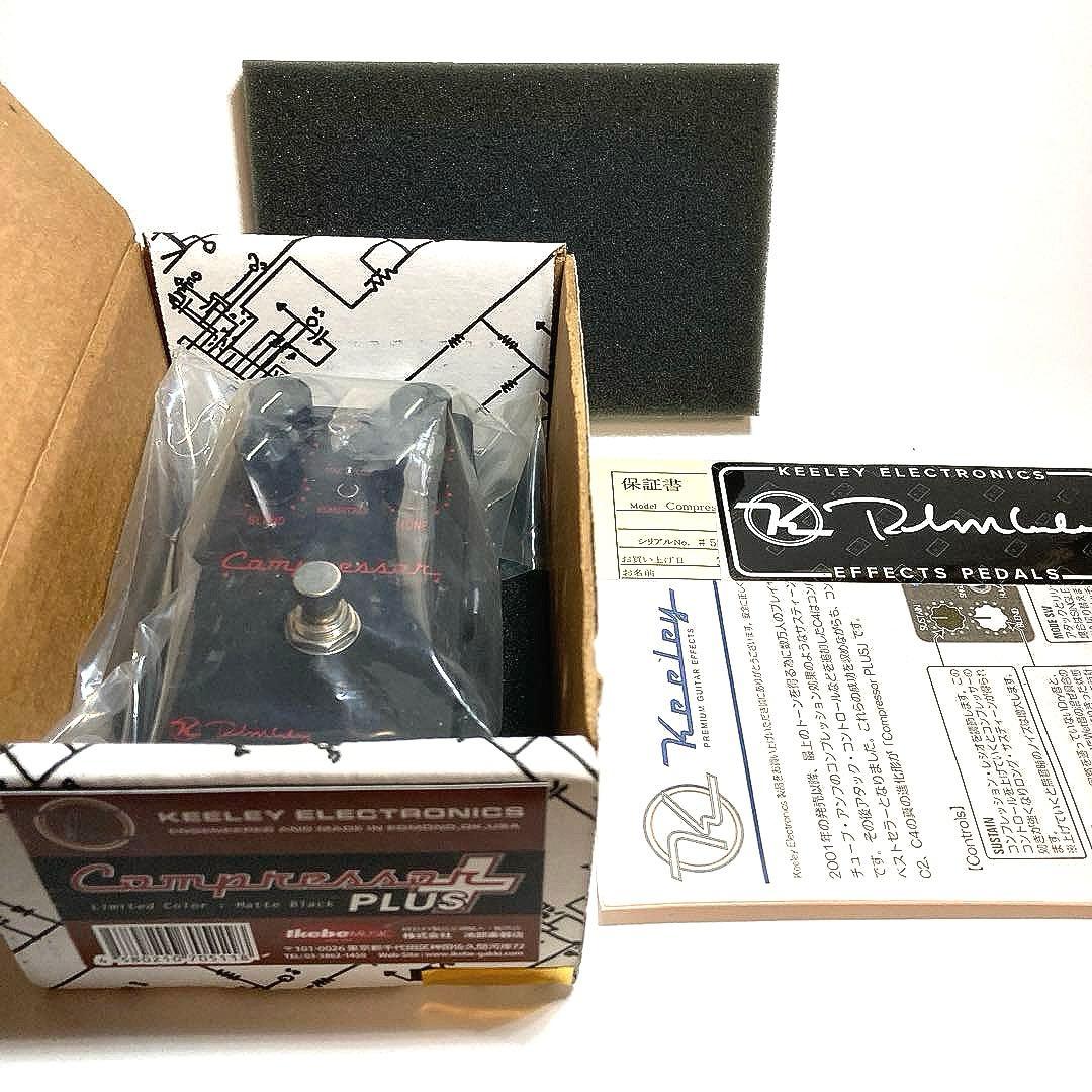 Keeley Compressor PLUS Matte Black限定カラー 楽器・機材