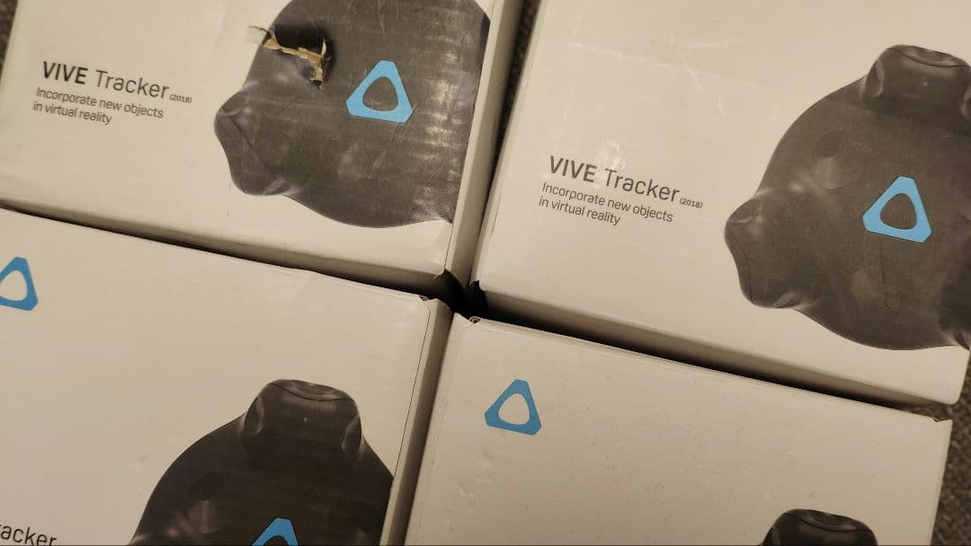 VIVE Tracker 2.0 4個セット 1個外装難あり