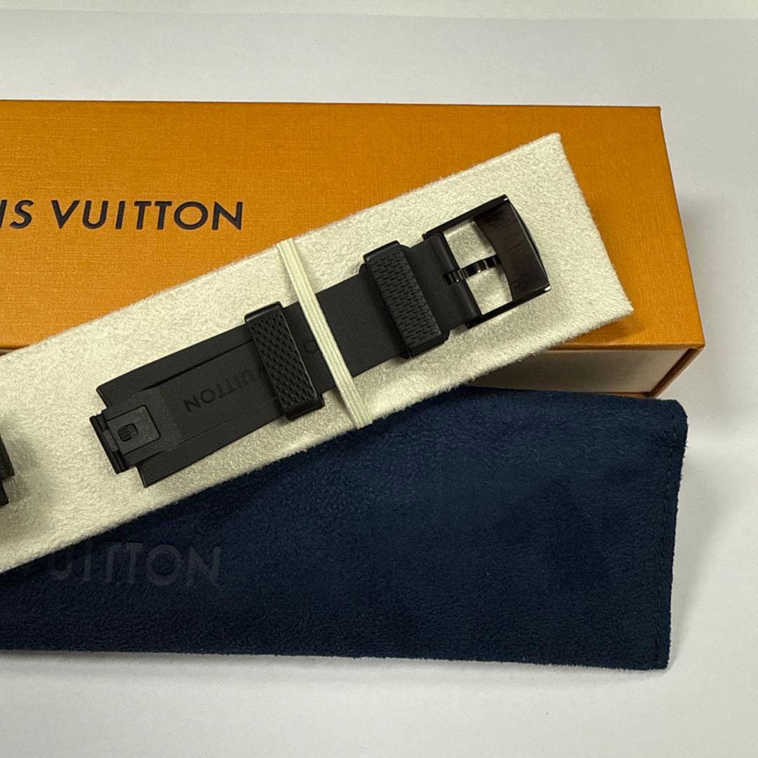 上位モデル　ルイヴィトン　時計　ダミエ　ラバーベルト　メンズL