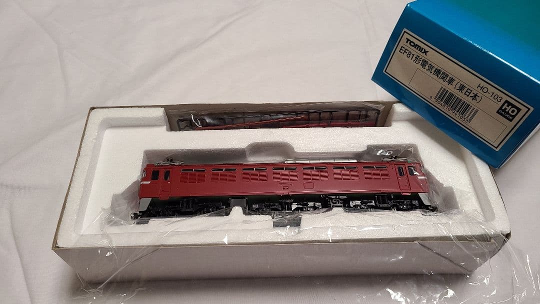 TOMIX HO-103 EF81形電気機関車(東日本)
