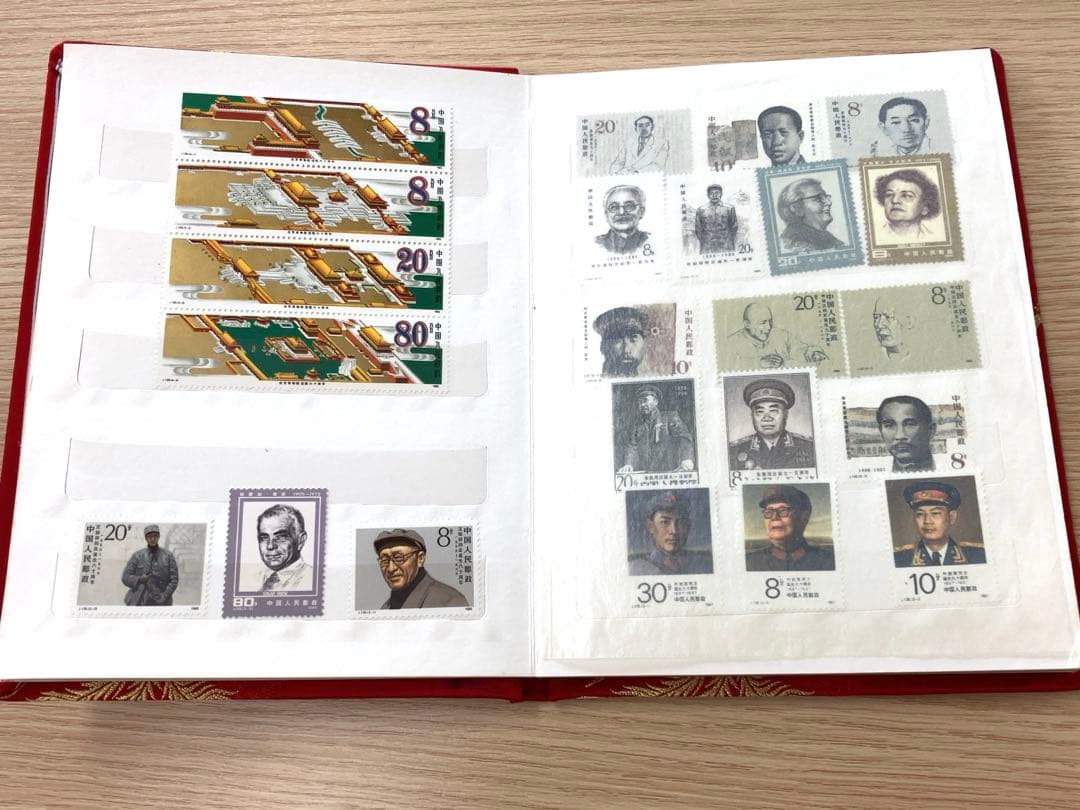 中国邮集 中国バラ切手