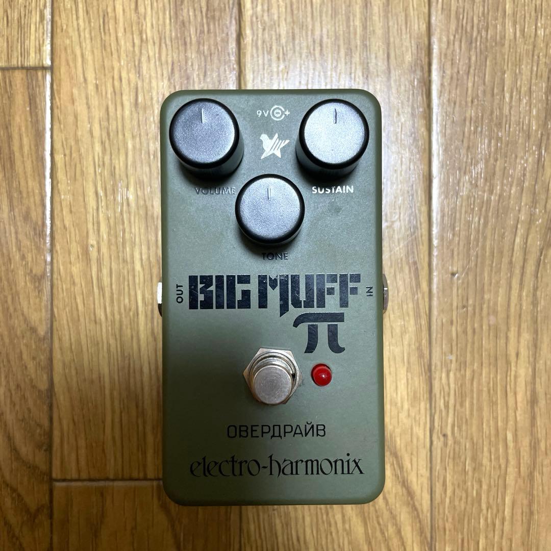 GREEN RUSSIAN BIG MUFF Pi ロシアンマフ electro-harmonix Green Russian Big Muff｜ミュージックランドKEY