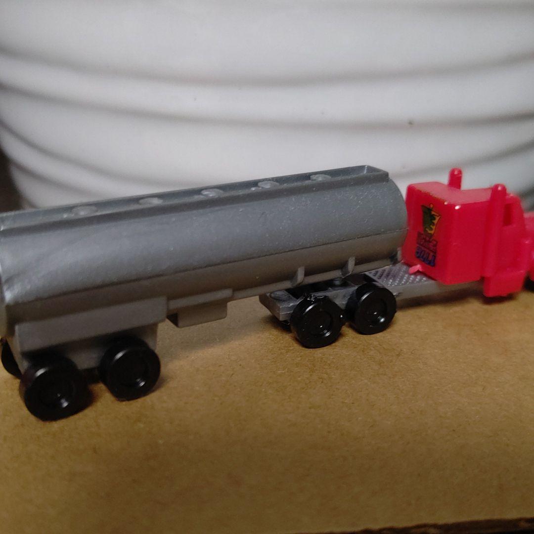 昭和食玩 トラクター 赤  グリコ 森永 おまけ