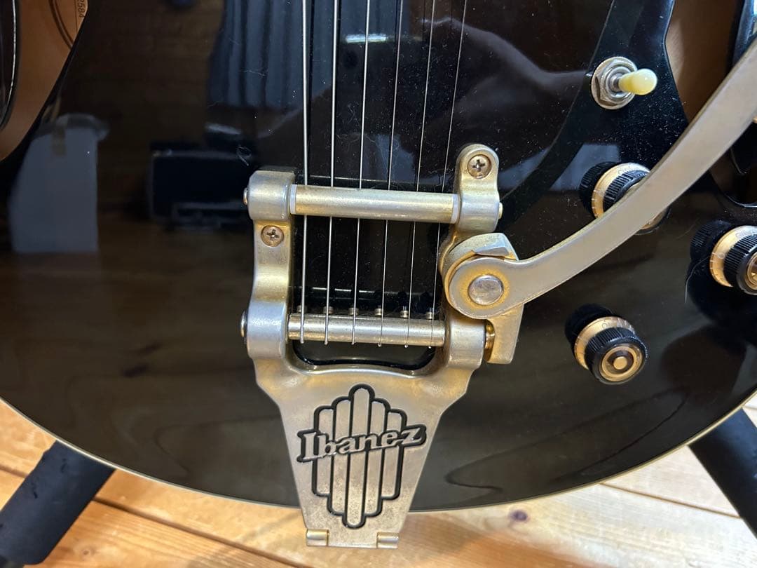 Ibanez セミアコースティックギター ブラック
