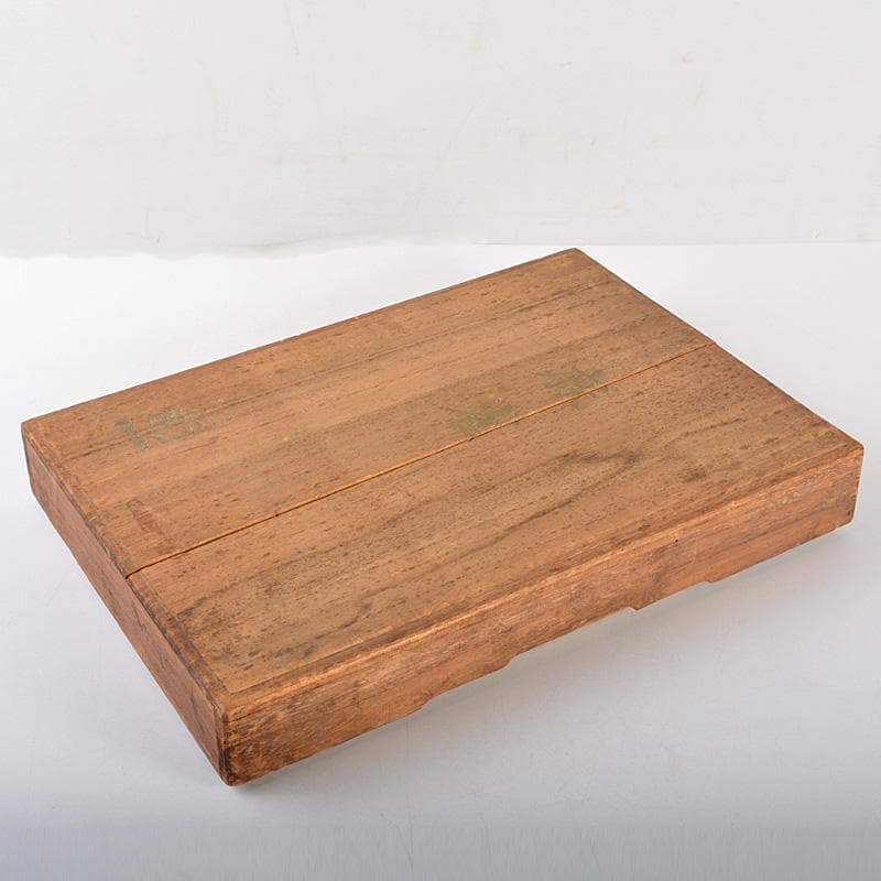 eyeknow74 　竹嵌　練物牌　背竹牌　麻雀牌　木箱付　V　6552