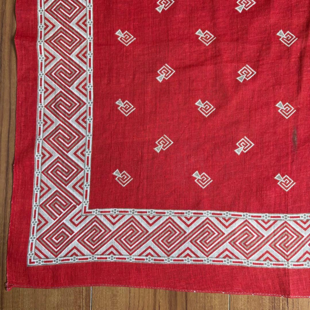 スペシャル ターキーレッド ビンテージ バンダナ vintage bandana
