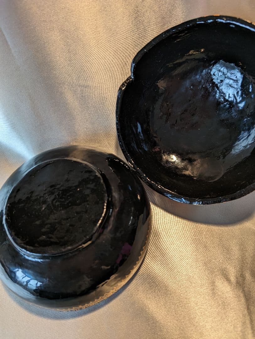 カシミール ペパーマシュ 蓋付き小鉢