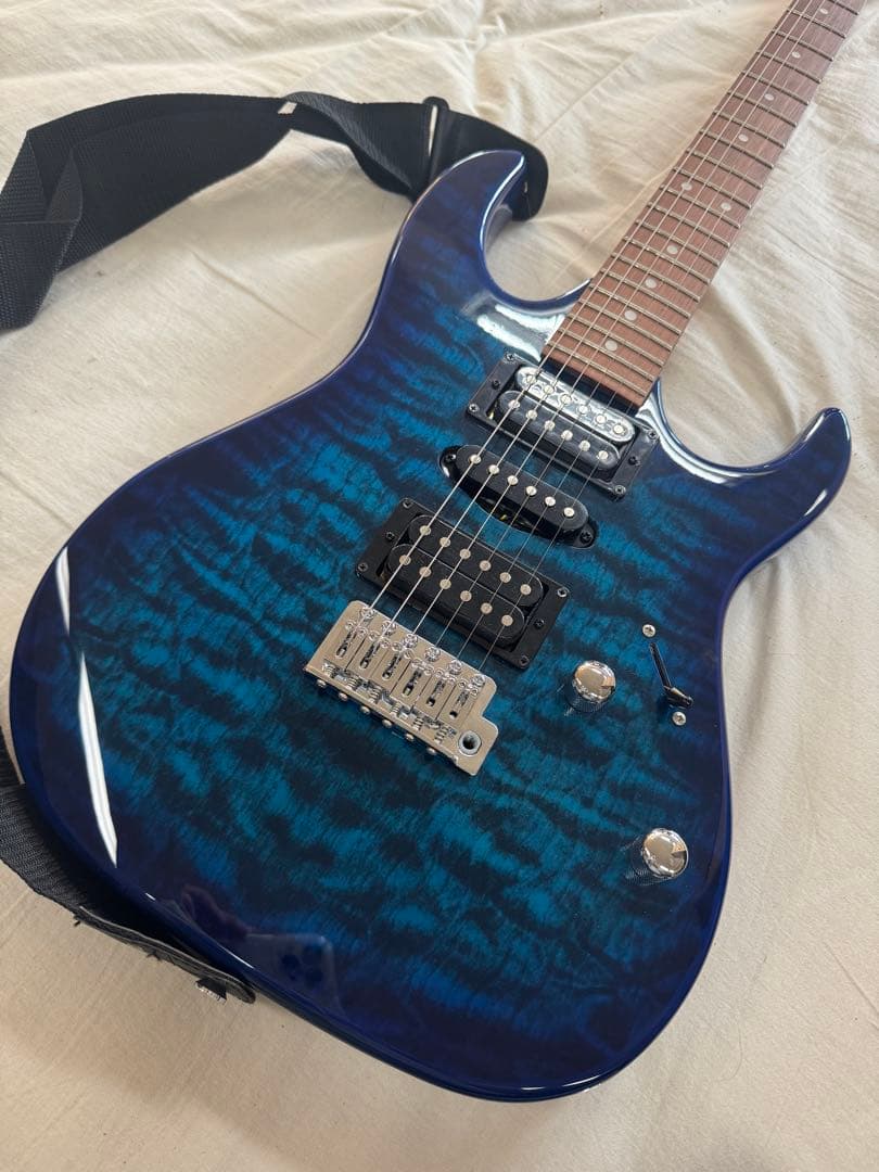 ジオ アイバニーズ GRX70QA TBB エレクトリックギター