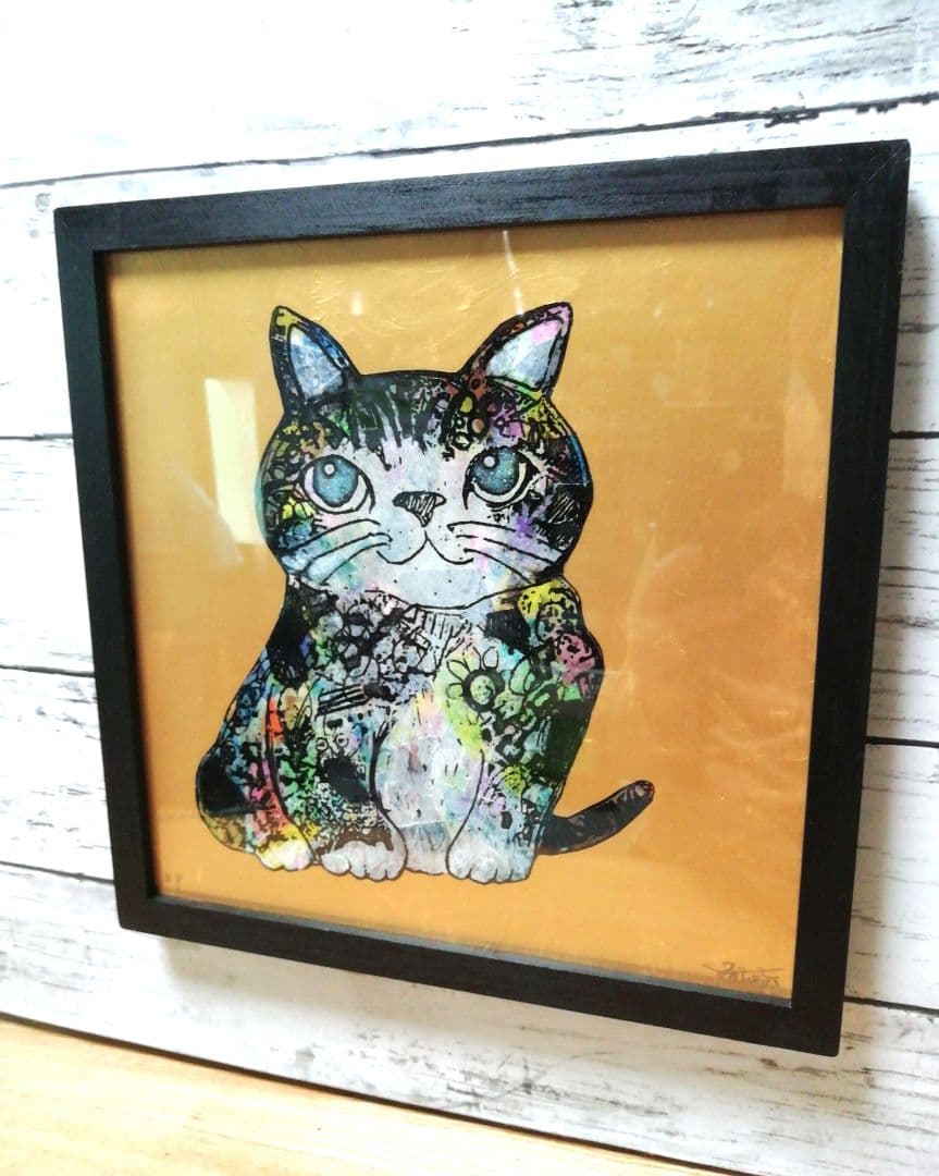 スカイブルーの目ご確認ページ　title「回想ニャンコ」