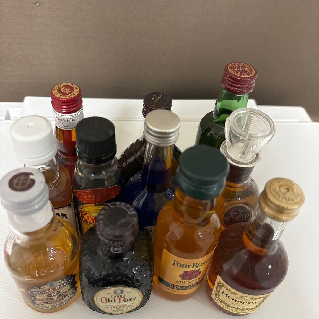 古酒！希少】 ミニボトル 11本まとめ売り ウイスキー ブランデー