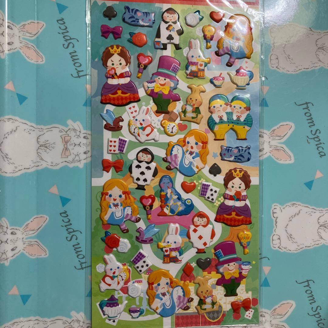 世界の名作シール 不思議の国のアリス - メルカリ