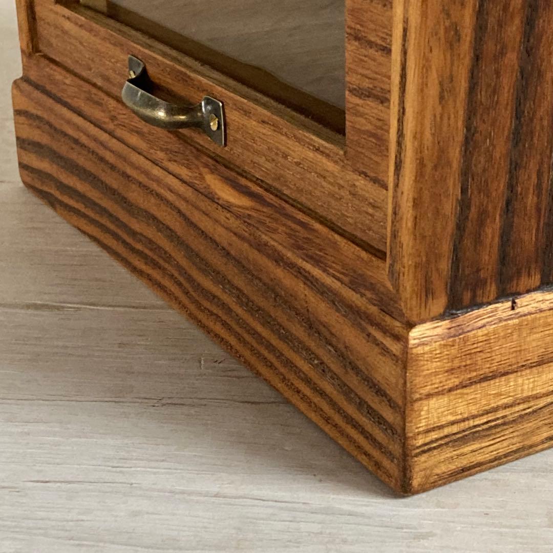 古い木製3杯 小引き出し 小物入れ 糸ケース 古家具 ディスプレイケース