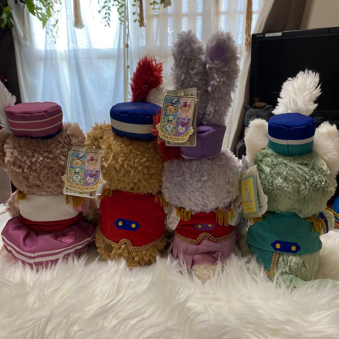 限定値下　ダッフィーフレンズぬいぐるみSS ハッピーマーチングファン 35周年