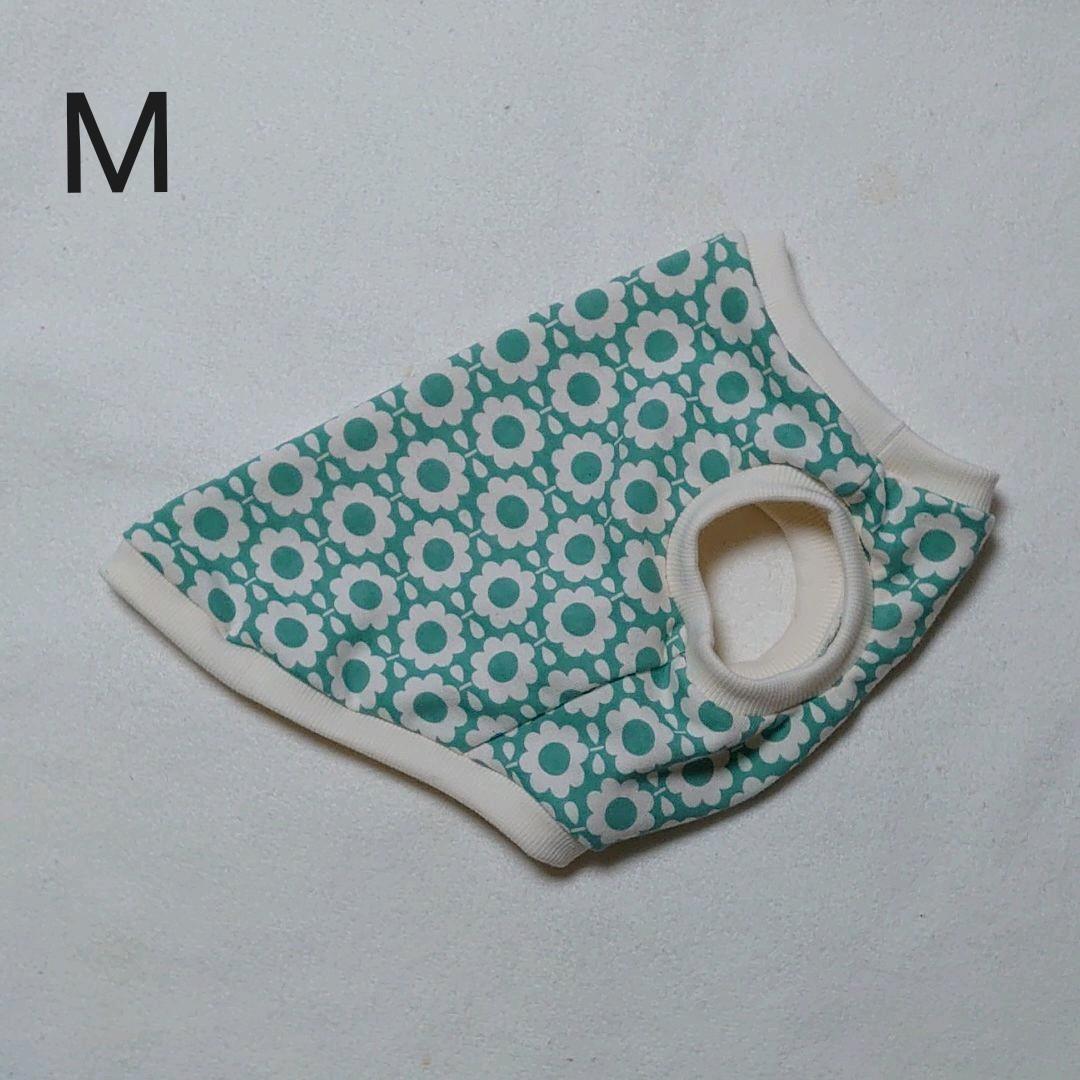 犬服 S わんこの普段着サークルフラワー