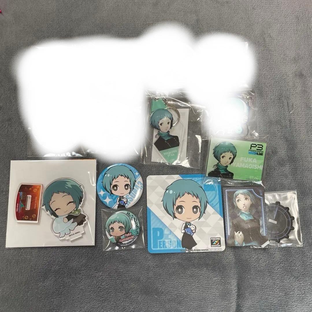 ペルソナ3 山岸風花 Ani-Art バッジ ペルソナ3 - トレーディング Ani