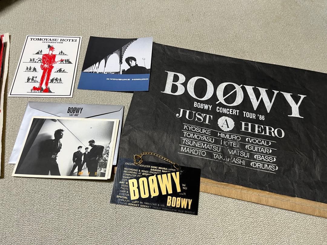 氷室京介オルゴールオフィシャルグッズ☆BOOWY
