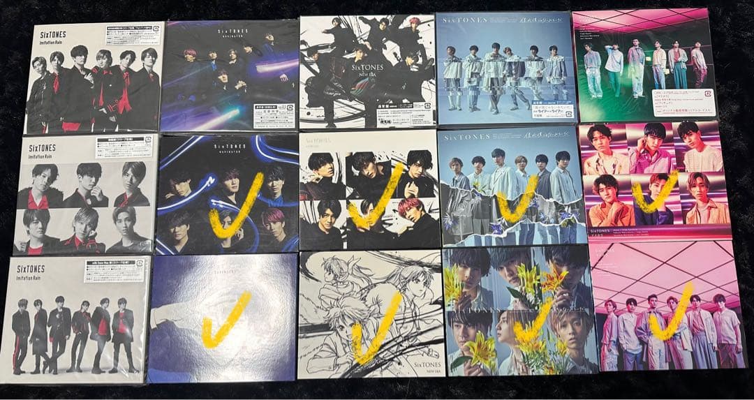 SixTONES CD.アルバムまとめ売り 計50枚