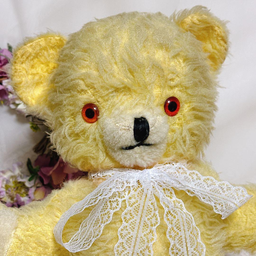 ❤️レア❤️愛らしいイエローペディグリーベア
