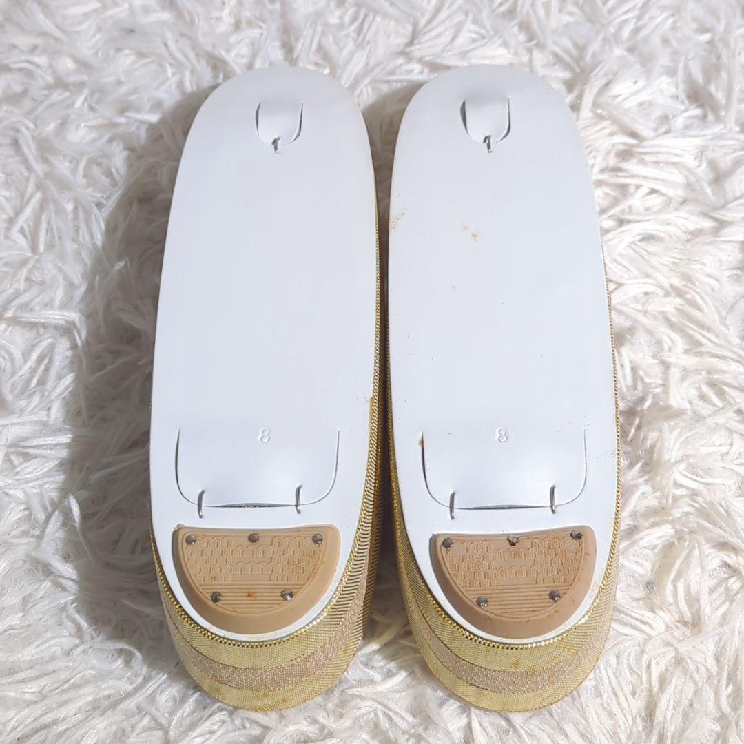 〈未使用〉成人式 振袖 草履 バッグ ファー 3点セット 佐賀錦 SAGAFOX