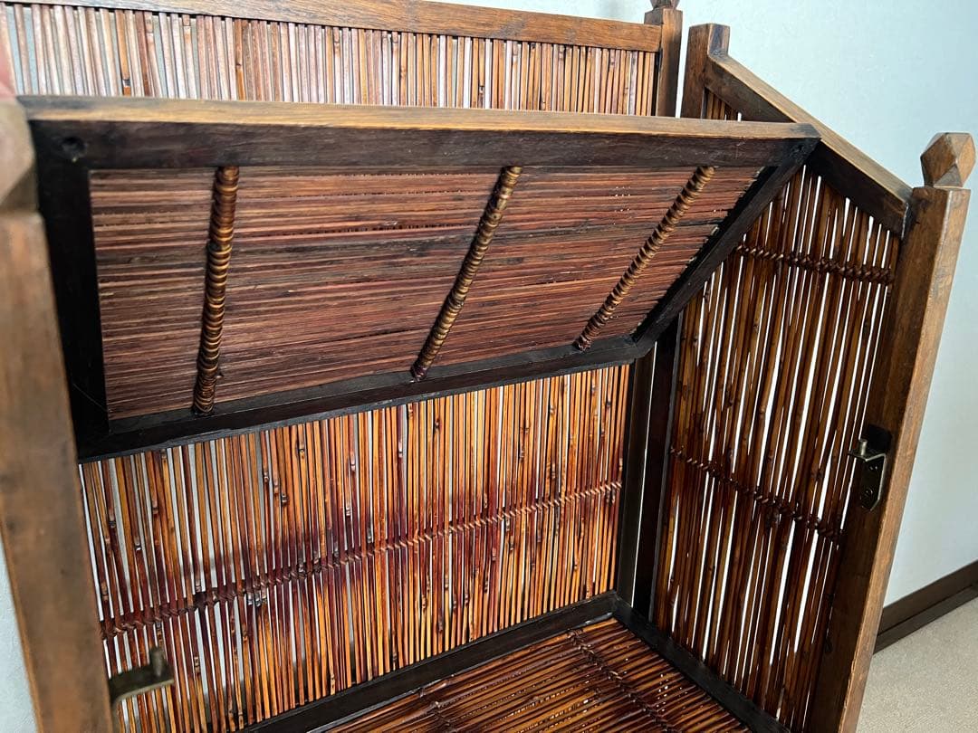 アジアンスタイル 竹製シェルフ 3段 ② バリ インドネシア 木 ラック