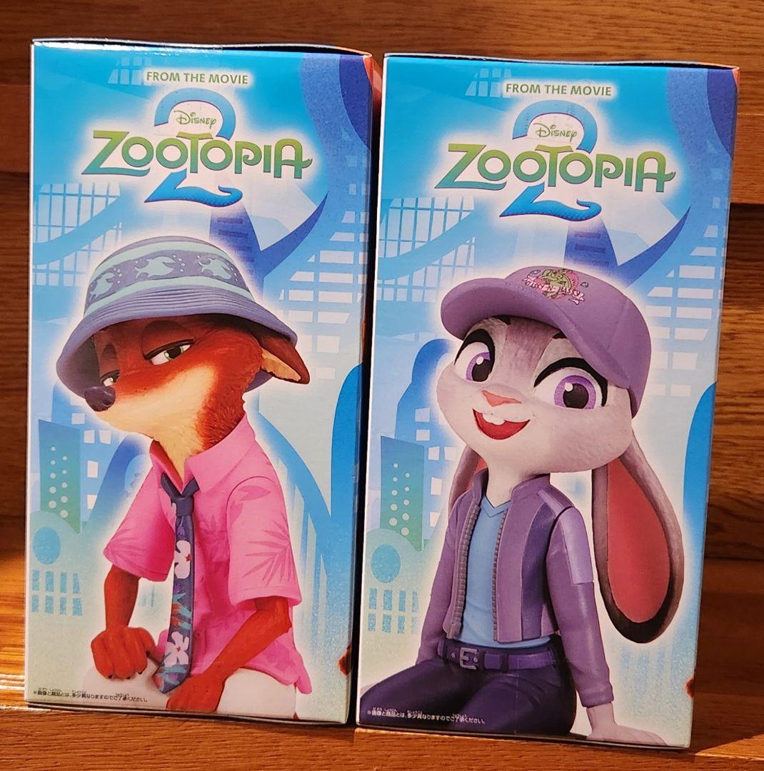 ズートピア2 モニタートップフィギュア ジュディ ニック 2種セット