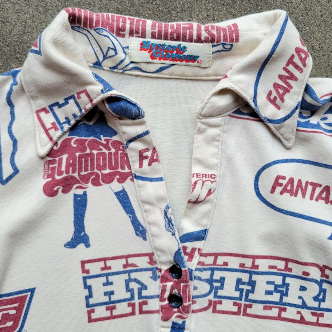 90s 初期タグ HYSTERIC GLAMOUR ポロシャツ ヒスガール