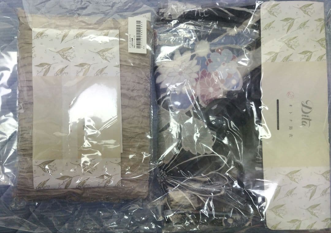 dita 浴衣 2025 如月の古典菊 浴衣と帯など6点セット 美品