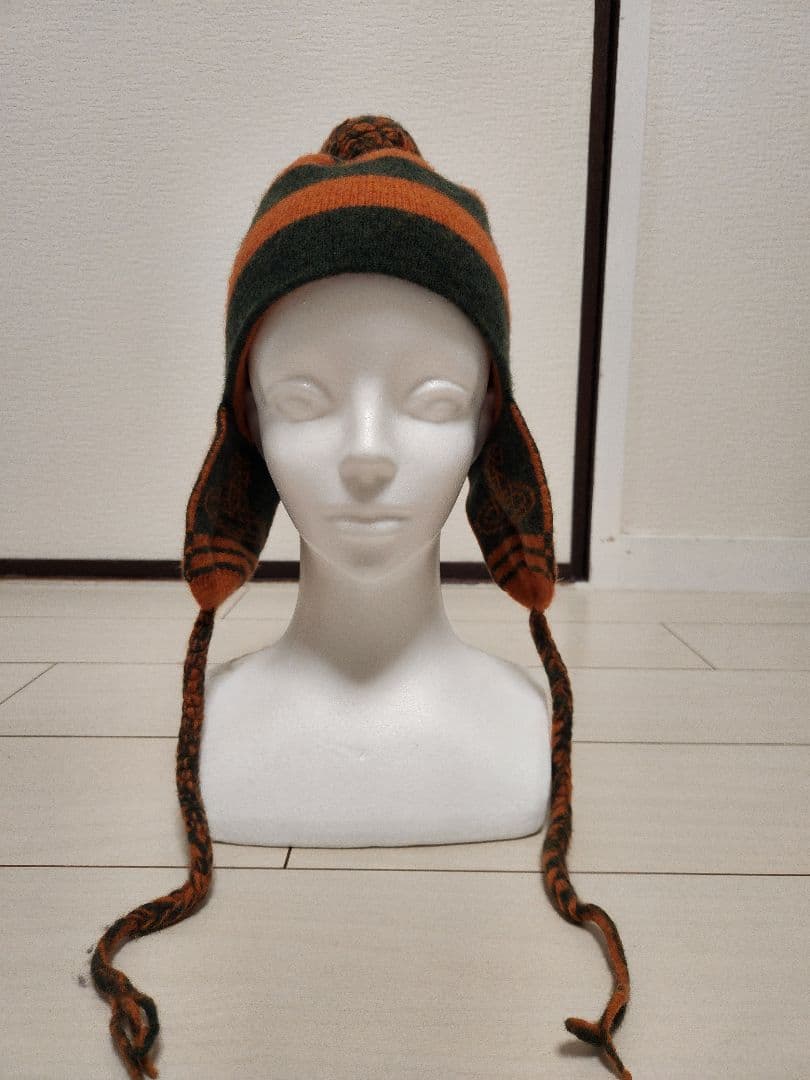 NANAシン使用モデル】ヴィヴィアンウエストウッド/ニット帽/耳当て