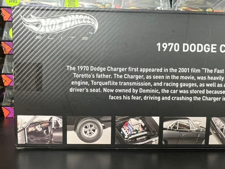 【懸賞品】ホットウィール 1970 DODGE CHARGER 1/18