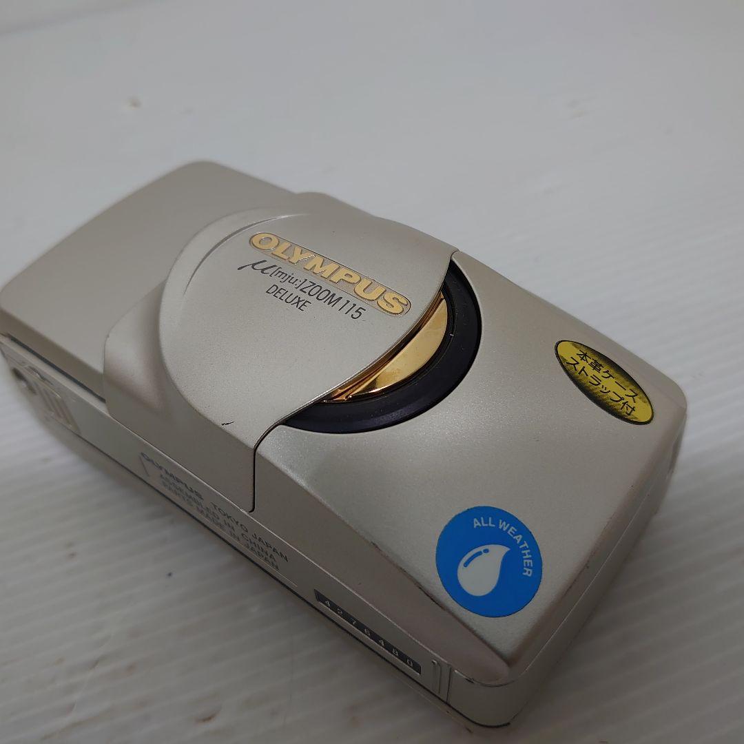 動作ok OLYMPUS μ zoom 115 DX ミュー mju