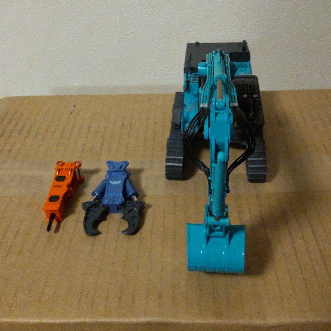 コベルコ建機 SK850LC 1/50 最も安い アタッチメントセット KOBELCO