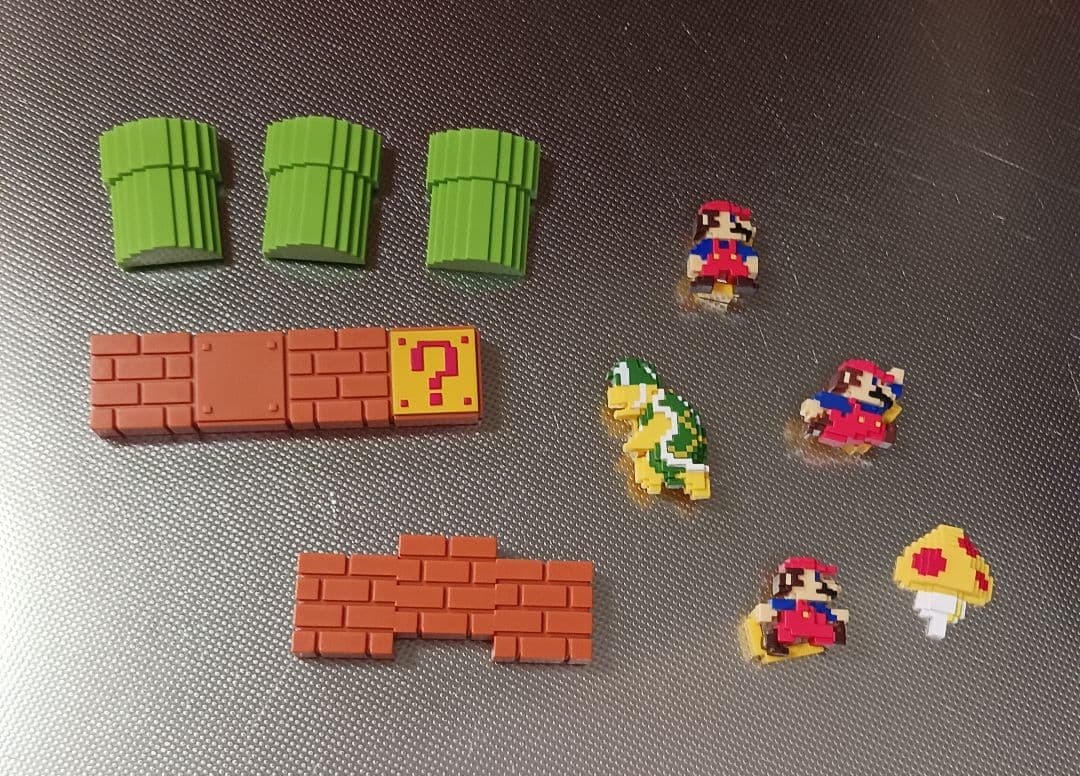 スーパーマリオブラザーズ ステージフィギュア マグネットフィギュア