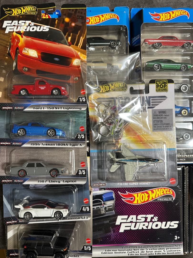 Hot Wheels Fast & Furious ミニカー他多数