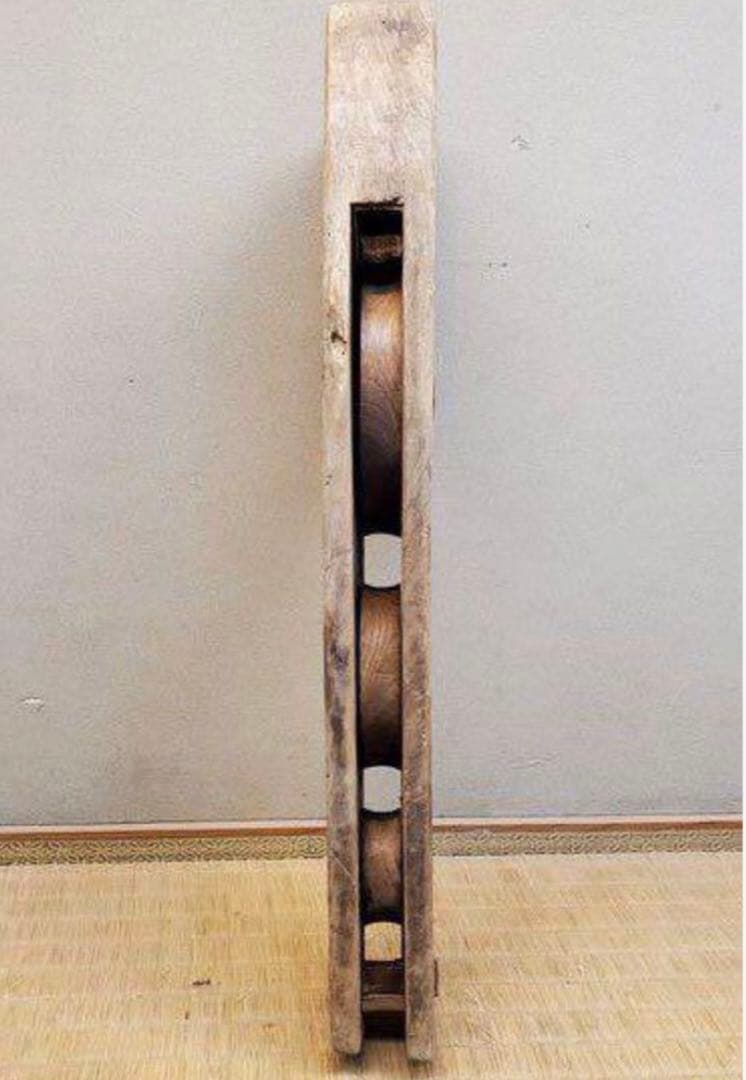 No71）古民具 三連滑車 明治19年島根県石見 - メルカリ