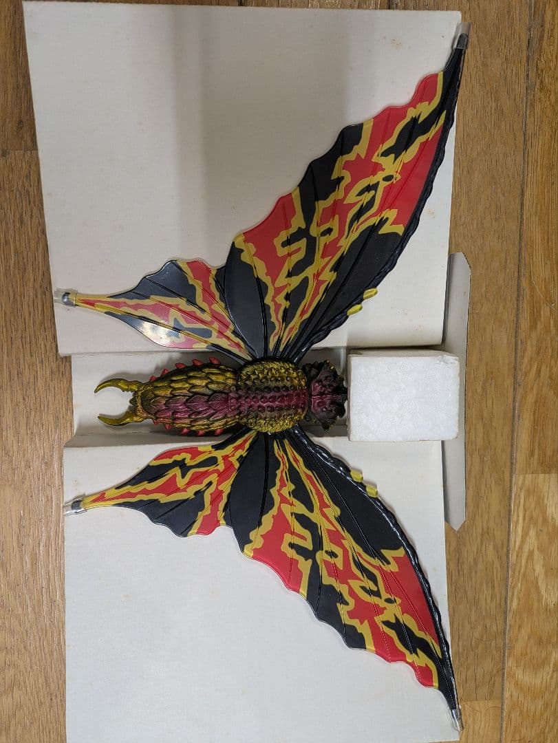 ゴジラVSモスラ １９９２年 当時物 レトロ バトラ 成虫 ソフビ 絶版