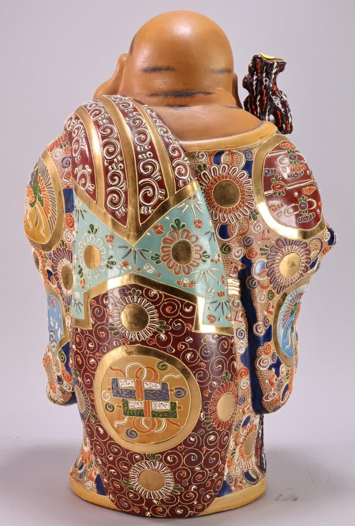 布袋様 九谷焼き 置き物 九谷焼 布袋様 七福神 縁起物 置物 布袋尊