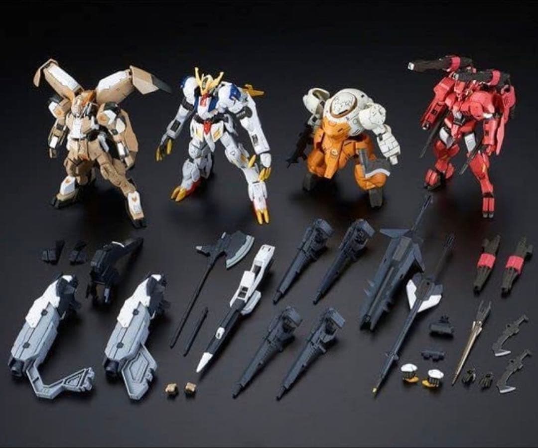 【新品】ＨＧ 1/144 鉄血のオルフェンズ 鉄華団コンプリートセット