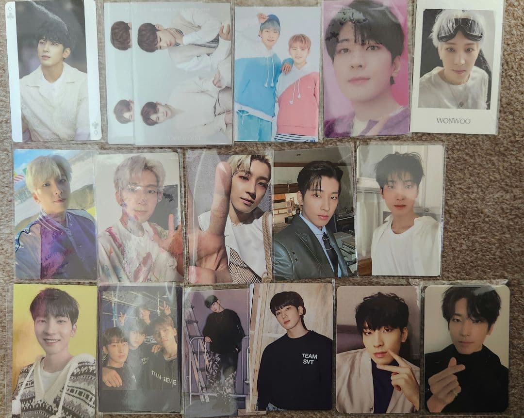 SEVENTEEN トレカ　全員まとめ売り