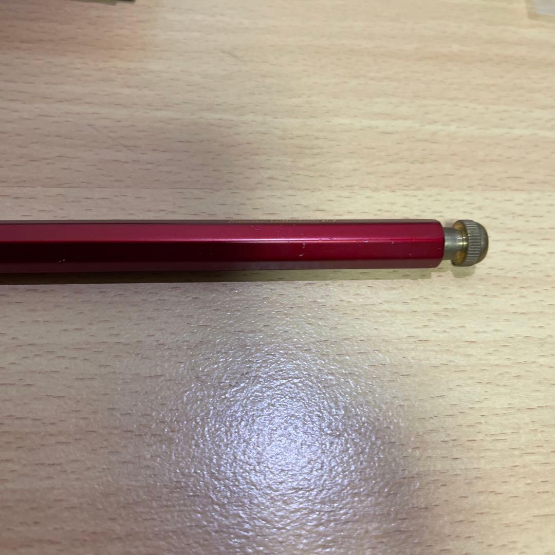 カヴェコスペシャル　レッド0.7mmシャープペンシル