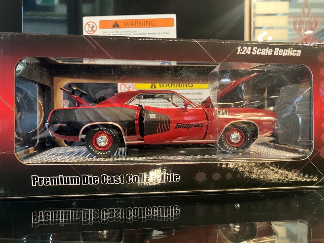 Snap-on 1971 Plymouth HEMI Cuda 1:24スケール