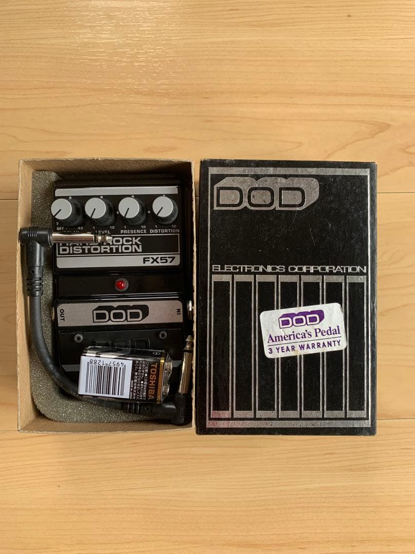 DOD FX57 Hard Rock Distortion ギターエフェクター